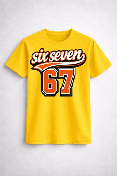 Koszulka z nadrukiem 67 nr 1