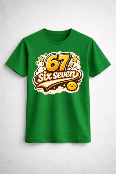 Koszulka z nadrukiem 67 nr 2