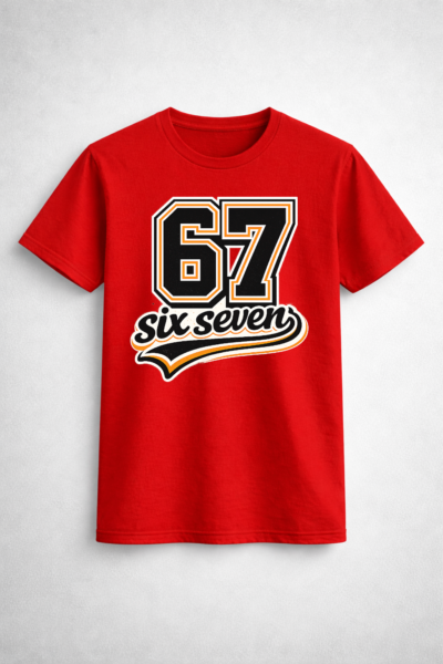 Koszulka z nadrukiem 67 nr 3